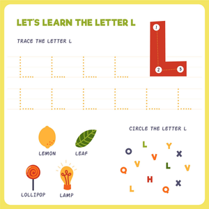 Learn the Letter L Worksheet
