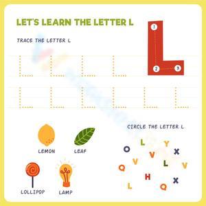 Learn the Letter L Worksheet