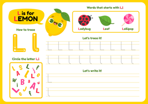 How to Trace Letter L: A Beginner's Guide