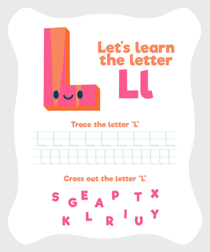 Learn the Letter L: Activity Worksheet