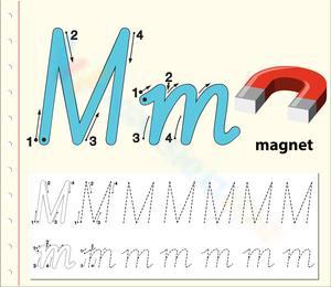 M is for Magnet Worksheet