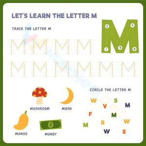 Learn the Letter M: Activity Worksheet