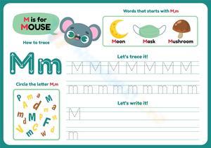 How to Trace Letter M: A Beginner's Guide