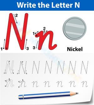 N is for Nickel Worksheet