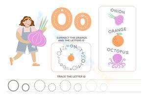 Find and Trace Letter O