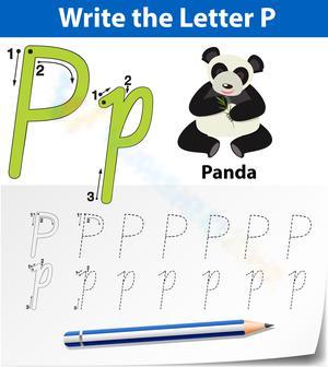 P is for Panda Tracing