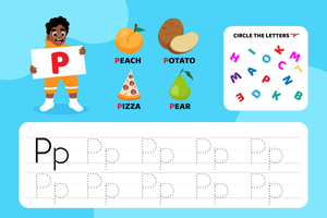 Tracing Fun with the Letter P