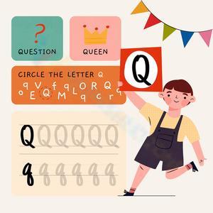 Learning the Letter Q Worksheet