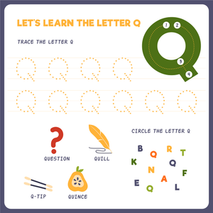 Learn the Letter Q Worksheet