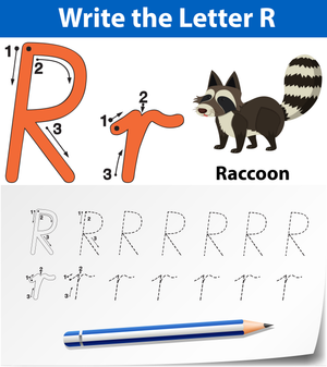 Essential Letter R Tracing Worksheet | Grade 1 English