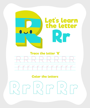 Learn the Letter R Worksheet