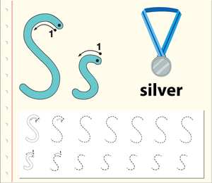 Letter S Tracing Worksheet | Essential Preschool Practice