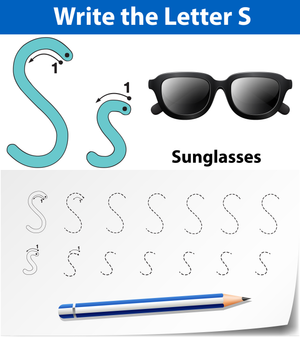 Letter S Tracing Worksheet | Essential Grade K Practice