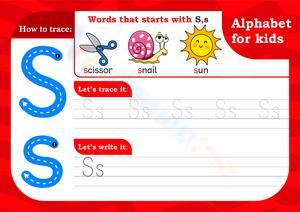 Engaging Alphabet Worksheet for Kids