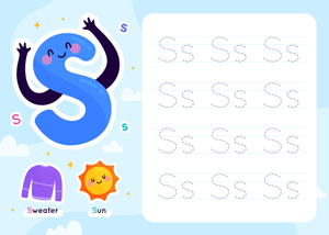 Happy Letter S! Handwriting Practice