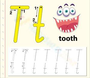 Letter T for Tooth Tracing