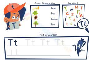Find, Trace, and Write Letter T