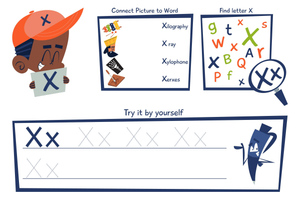 Letter X Tracing & Activities | Essential Grade K-1 Ready