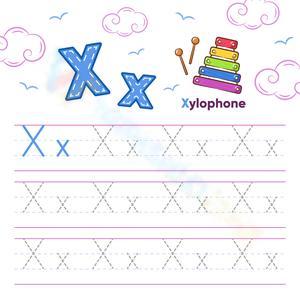 Learn to Write X With Xylophone 