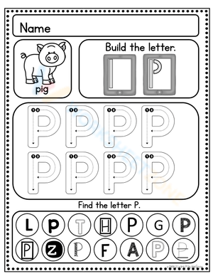Handwriting Without Tears: Letter P