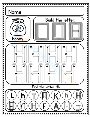 Handwriting Without Tears: Letter H