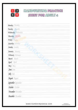 Free Printable Aesthetic Handwriting Practice Sheets