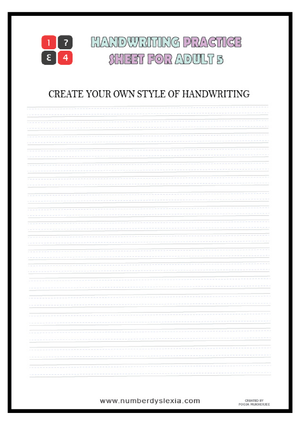 Adult Handwriting Practice | Essential Style Guide