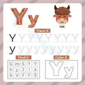 Alphabet Learning Activities with Letter Y