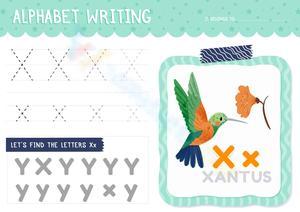 Letter X Writing Practice for Kindergarten 