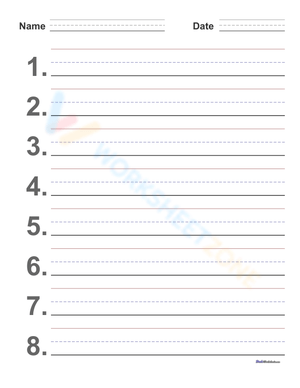 Handwriting Practice: Improve Skills with Blank Paper