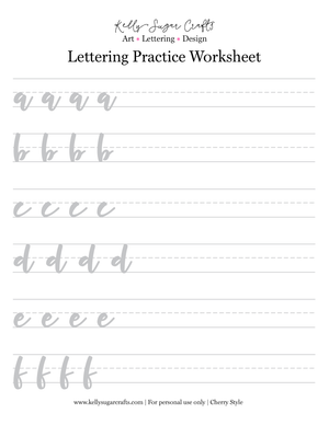 Calligraphy A-Z: Practice the Alphabet