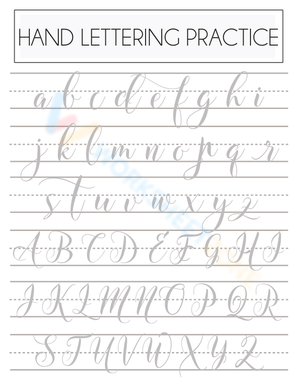 Hand Lettering Practice: Creative Designs