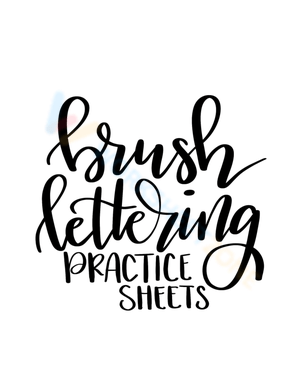 Days of the Week Hand Lettering Practice