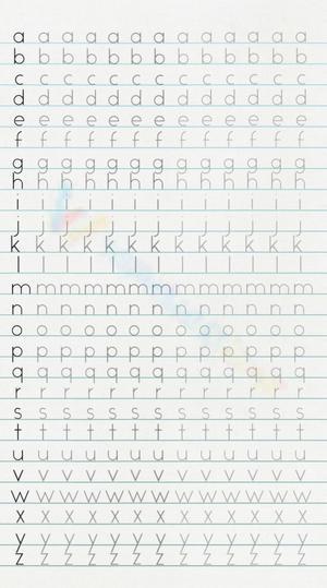 Printable neat handwriting practice sheets