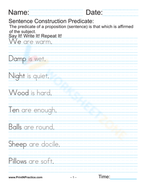 Identifying the Predicate in Sentences