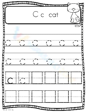 Handwriting Practice: Perfecting the Letter C