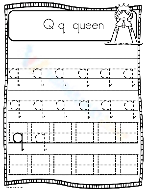 Handwriting Practice: Mastering the Letter Q