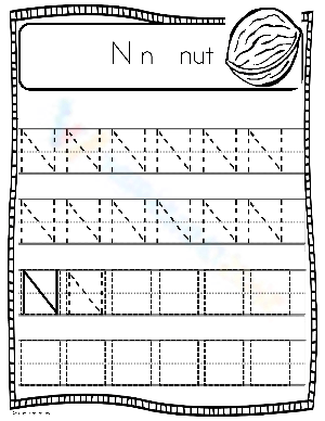 Explore the Letter N: An Alphabet Learning Worksheet