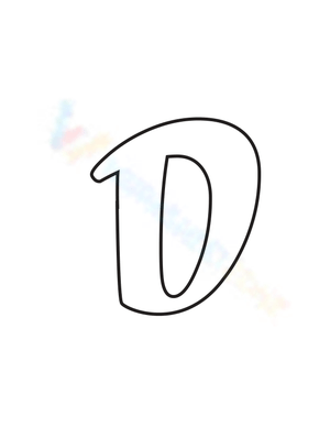 Practice the Letter D
