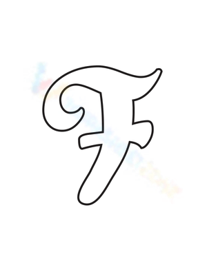 Handwriting Practice: Perfecting Letter F