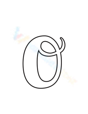 Letter O Practice Worksheet