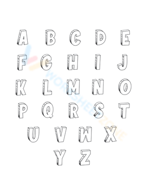 Cool Bubble Letters: A Fun and Creative Worksheet