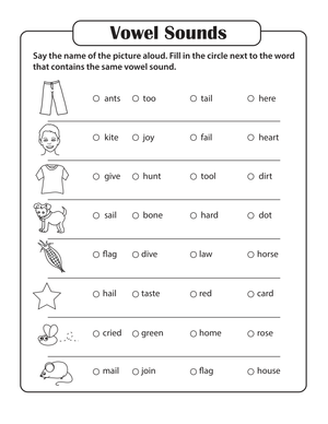 Practice Short Vowels