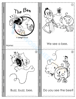 Explore Long Vowel E Sounds with Fun Worksheets