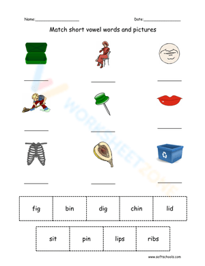 Practice Short I Vowel Sounds with Engaging Exercises