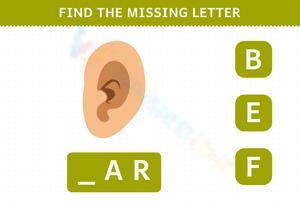 Ear Spelling Game