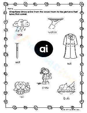 Engaging Vowel Teams Practice for Kids