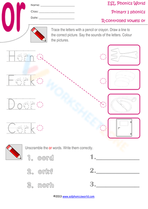 Explore R-Controlled Vowels: The 'OR' Sound