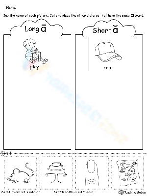 Phonics Vowel: Long and Short A Sounds