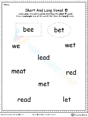 Understand Vowel E Sounds
